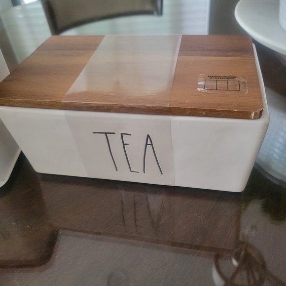 5 item Rae Dunn Coffee Tea Sugar Cream Bundle / Set - Picture 5 of 7